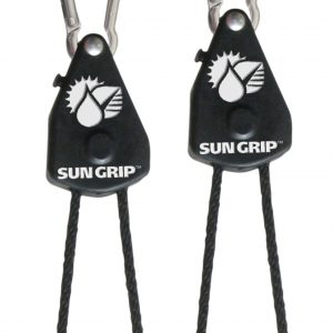 Sun Grip Original Light Hanger 1/8 in - Black - 1/Pair (12/Cs)