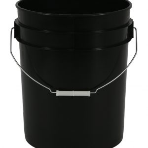Gro Pro Black Plastic Bucket 5 Gallon