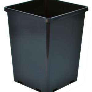 Gro Pro Rose Bucket Black 7.6 in x 7.6 in x 9.7 in (10/Cs)